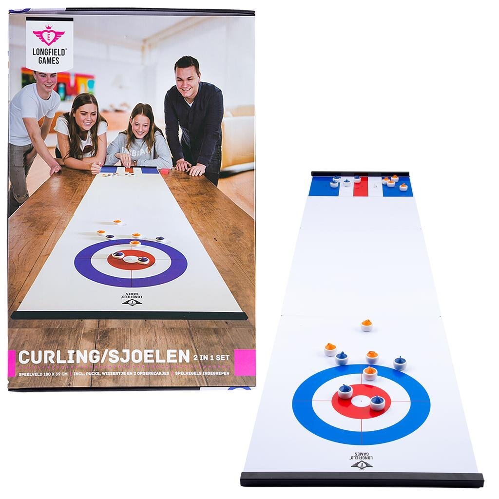 Longfield Curling Shuffleboard 180×39 cm